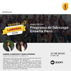 Charla “Programa de liderazgo-Enseña Perú»